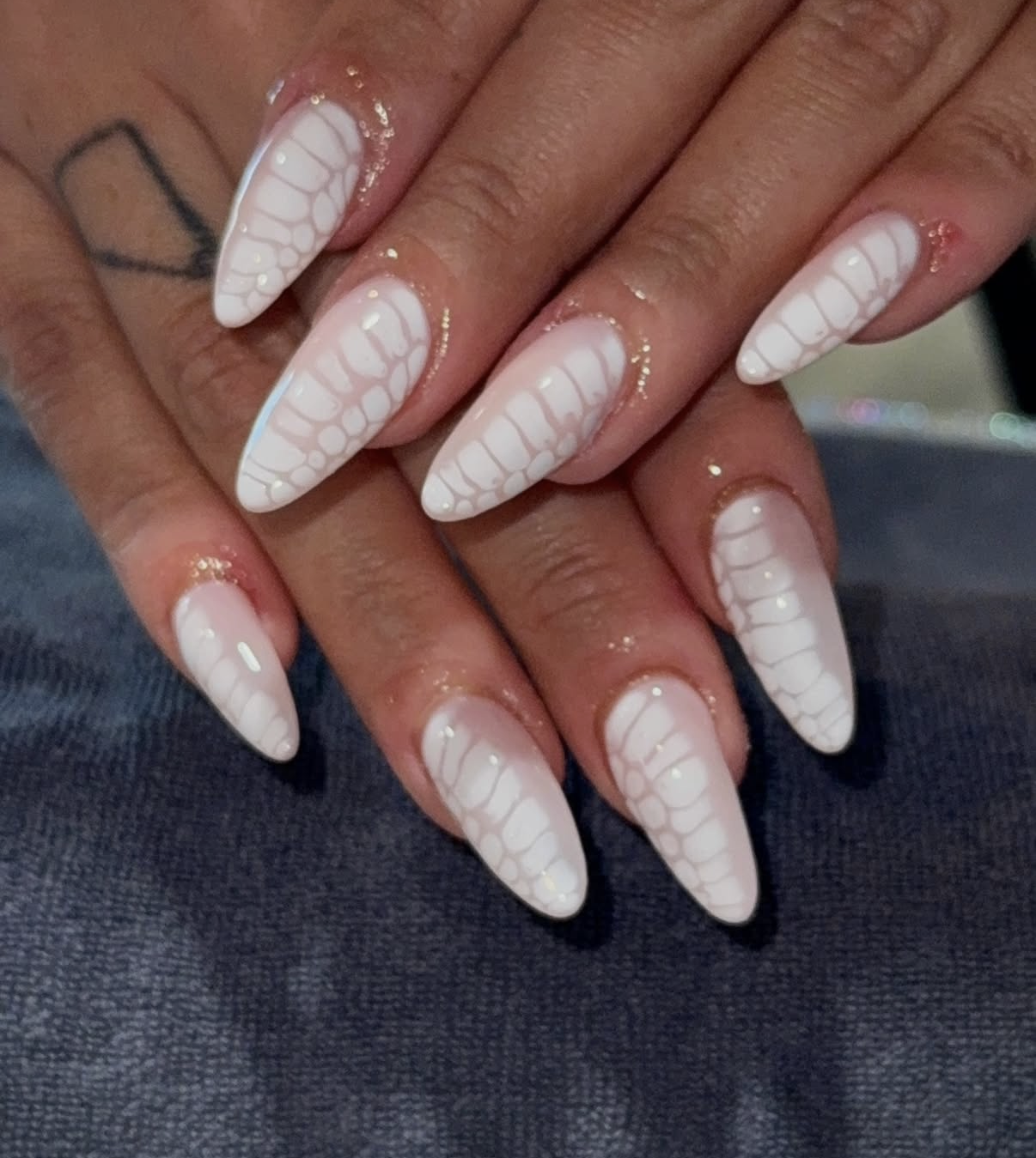 Classic manicure with matte top coat